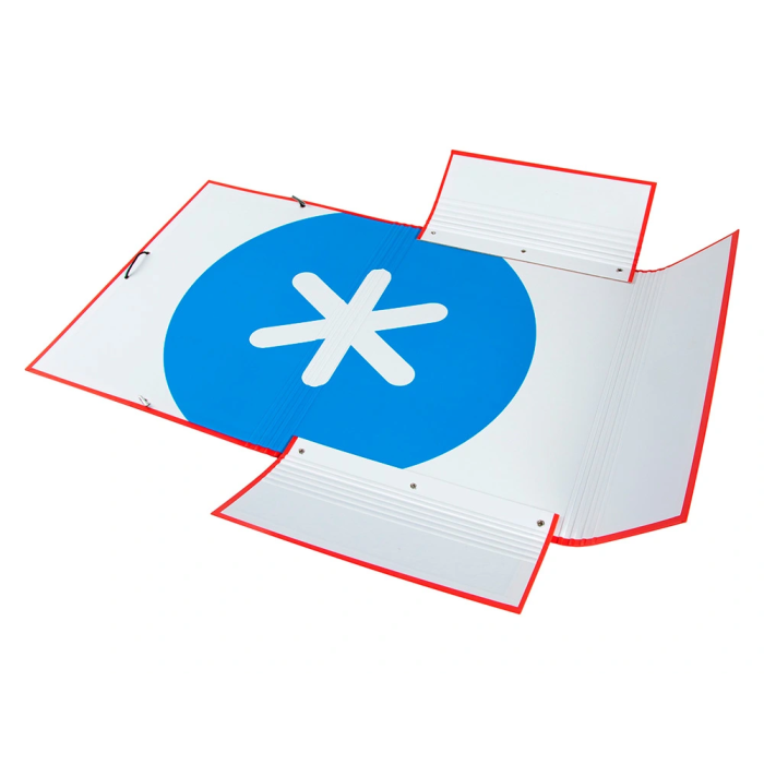 Antartik Carpeta de Gomas Tres Solapas Cartón Forrado A4 Colores Surtidos con Cierre de Gomas 7 Antartik Carpeta de Gomas Tres Solapas Cartón Forrado A4 Colores Surtidos con Cierre de Gomas 7