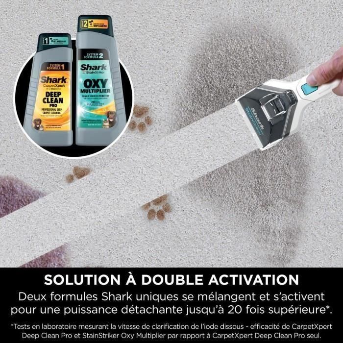Shark PX200EUT Limpiador de Manchas StainStriker para Mascotas - Potente Aspiradora Portátil Doble Depósito para Alfombras y Tapicerías 1 Shark PX200EUT Limpiador de Manchas StainStriker para Mascotas - Potente Aspiradora Portátil Doble Depósito para Alfombras y Tapicerías 1