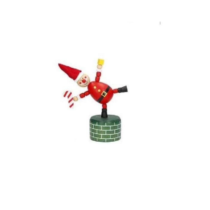 Woomax Marioneta de Madera para Navidad 11 cm - Modelos Surtidos