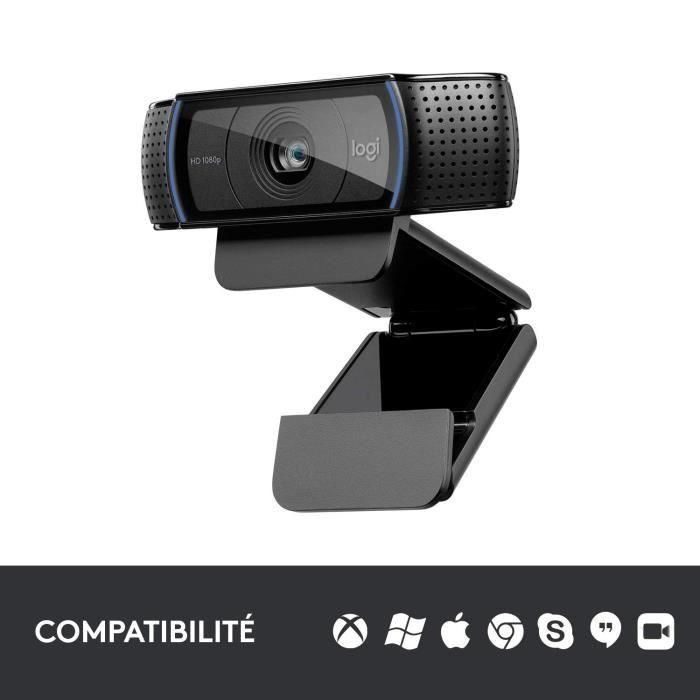 Logitech 960-001055 Webcam C920 HD Pro 1080p Full HD 30fps para Videollamadas, Audio Estéreo, Enfoque Automático y Corrección de Iluminación 4 Logitech 960-001055 Webcam C920 HD Pro 1080p Full HD 30fps para Videollamadas, Audio Estéreo, Enfoque Automático y Corrección de Iluminación 4