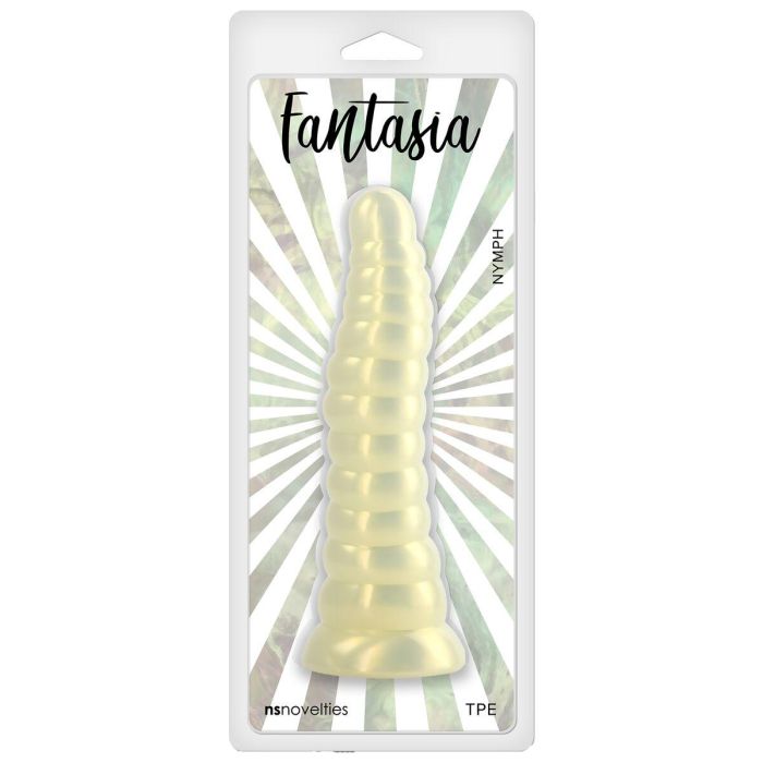 Consolador NS Novelties Fantasia Amarillo Ø 5 cm Ø 5,2 cm 1