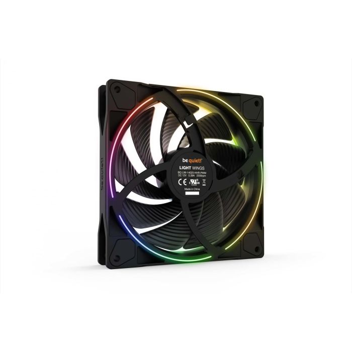 Be Quiet! LIGHT WINGS 140mm PWM high-speed ARGB Triple-Pack Ventiladores 3 Be Quiet! LIGHT WINGS 140mm PWM high-speed ARGB Triple-Pack Ventiladores 3