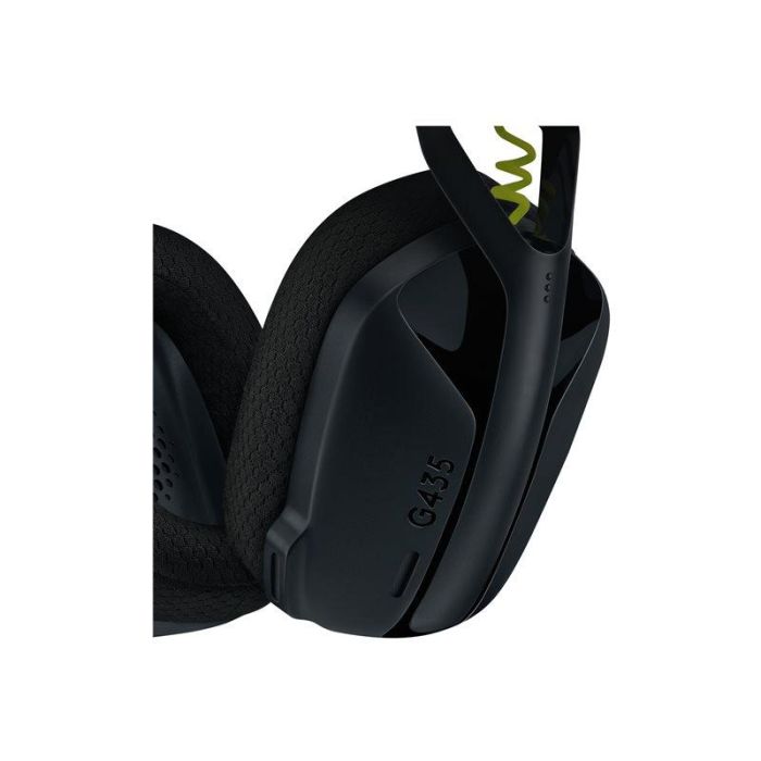 Logitech G435 Auriculares Gaming Inalámbricos LIGHTSPEED Bluetooth con Micrófono Beamforming 18h Batería 165g Negros y Amarillos 6 Logitech G435 Auriculares Gaming Inalámbricos LIGHTSPEED Bluetooth con Micrófono Beamforming 18h Batería 165g Negros y Amarillos 6