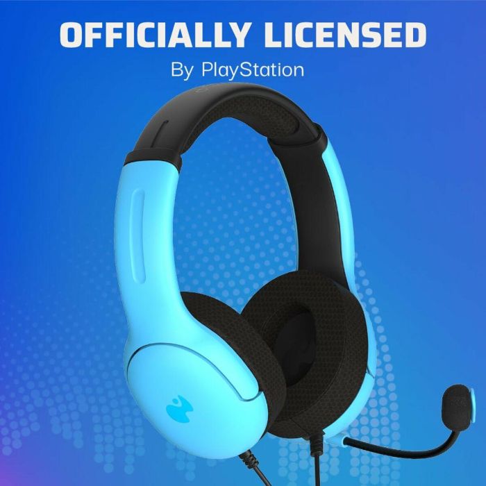 PDP Auriculares con Cable 1705966927800 Azul Neptuno Compatibles con PS4/PS5 Micrófono de Brazo Diadema Supraaural 12
