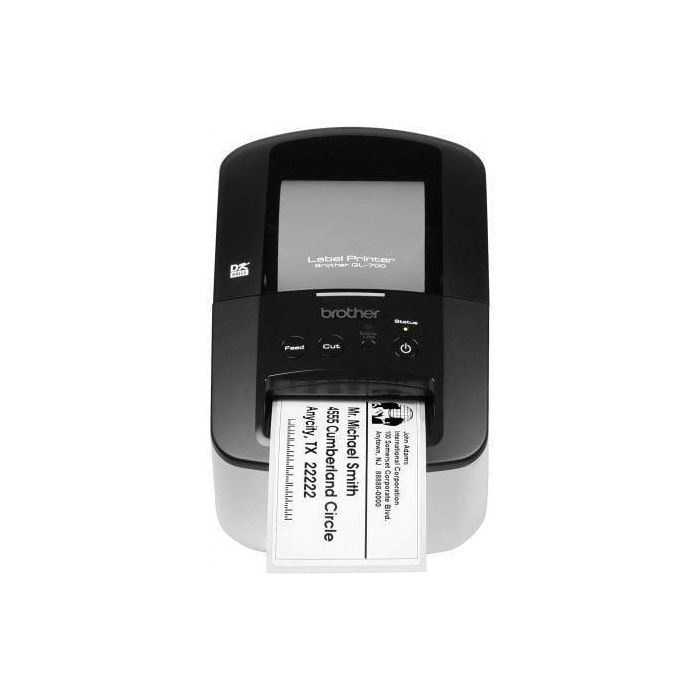 Brother QL700 Impresora Térmica de Etiquetas, Sustituye a QL570, USB, Compatible con Windows, Incluye Software P-touch Editor 5 2 Brother QL700 Impresora Térmica de Etiquetas, Sustituye a QL570, USB, Compatible con Windows, Incluye Software P-touch Editor 5 2