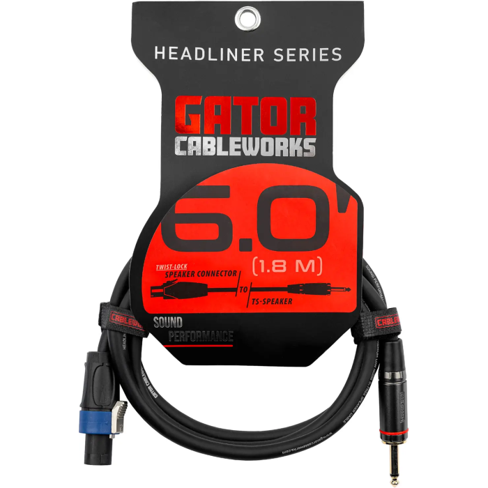 Cableworks Cable de Altavoz Jack/Speakon - 1,8 Metros 3 Cableworks Cable de Altavoz Jack/Speakon - 1,8 Metros 3