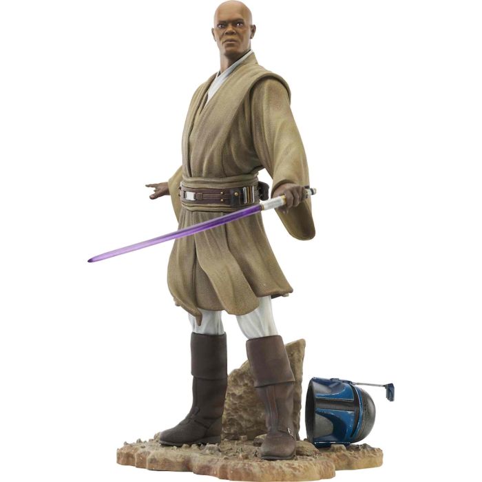 Diamond Select Toys Star Wars Premier Collection Mace Windu Estatua de Resina Edición Limitada 30.5 cm
