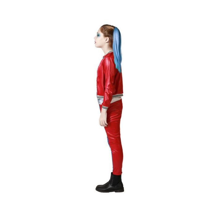 Disfraz Arlequin Halloween Azul Niña Infantil 5-6 Años 1