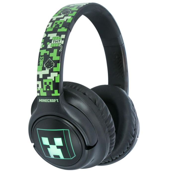 Auriculares inalambricos LED Minecraft 6