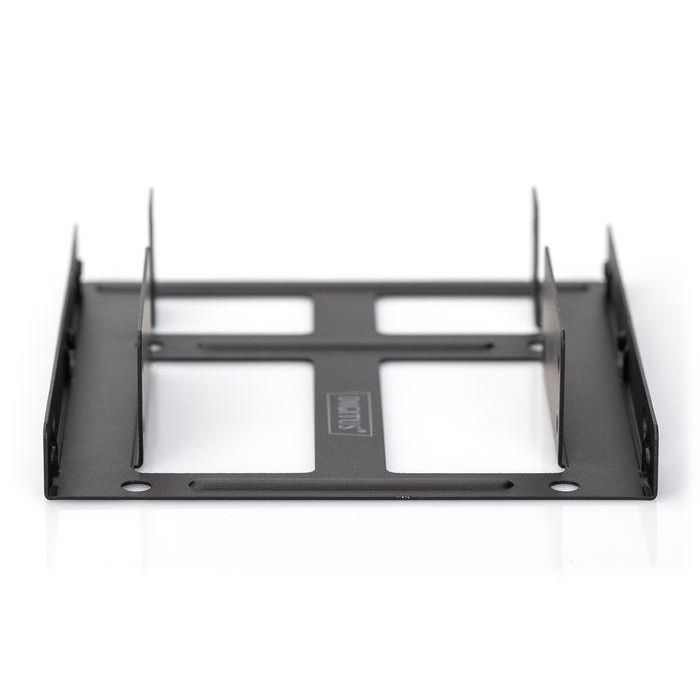 Digitus Mounting KIT: Dual SSD/HDD 2.5 -> 3.5 BAY Incl. Mounting Frame, Metal Black, Screws 2 Digitus Mounting KIT: Dual SSD/HDD 2.5 -> 3.5 BAY Incl. Mounting Frame, Metal Black, Screws 2