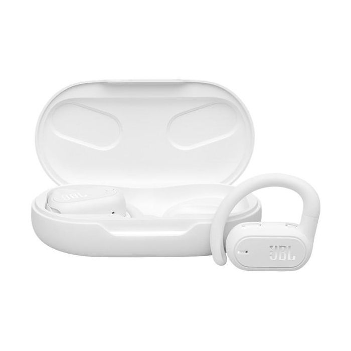 JBL Soundgear Sense Auriculares Bluetooth Open-Ear Inalámbricos TWS, Llamadas/Música, IP54, Blanco