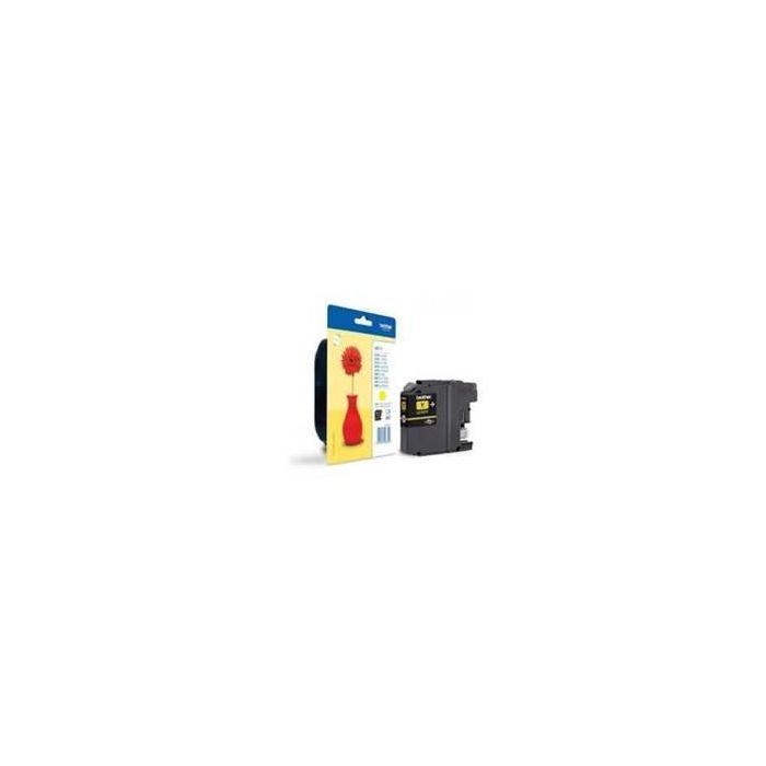 BROTHER Cartucho tinta Amarillo DCP-J552dw MFC-J470dw, 300 pag.
