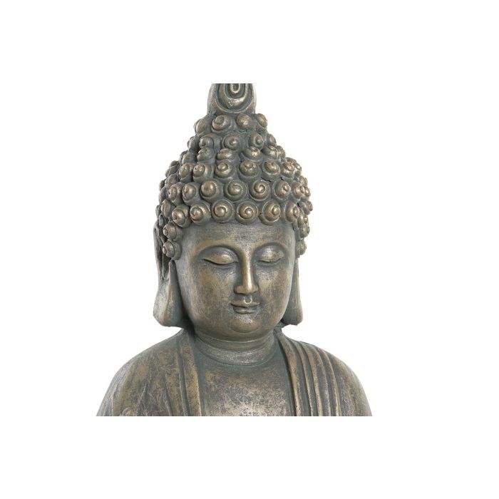 Figura Oriental DKD Home Decor Dorado Gris Oscuro 25 x 43 x 38 cm 1