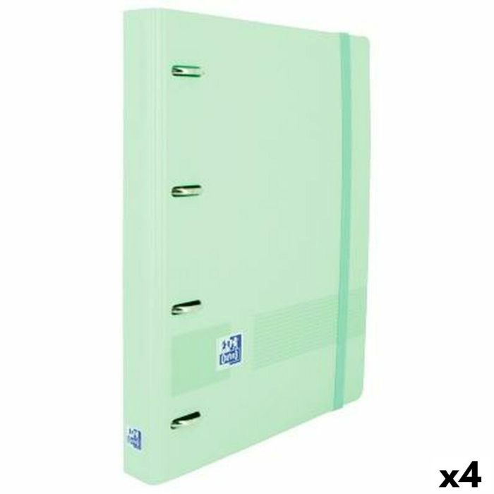 Caja de Archivadores Carpeblock con Recambio Oxford Live & Go EuropeanBinder 400131302/ A4+/ 100 Hojas/ 4 unidades/ Menta Pastel Caja de Archivadores Carpeblock con Recambio Oxford Live & Go EuropeanBinder 400131302/ A4+/ 100 Hojas/ 4 unidades/ Menta Pastel