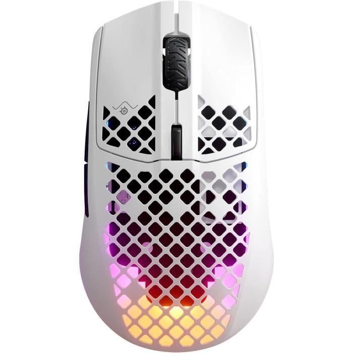 Raton SteelSeries Aerox 3 Wireless Blanco (62608) Lanzamiento En 2022!!!!