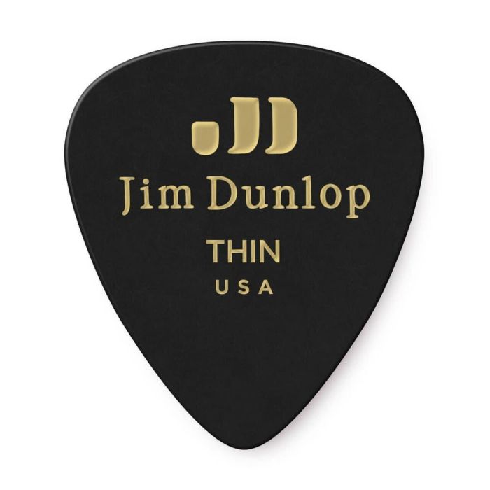 Dunlop Pack 72 Púas Genuine Celluloid Classic Negra - Thin