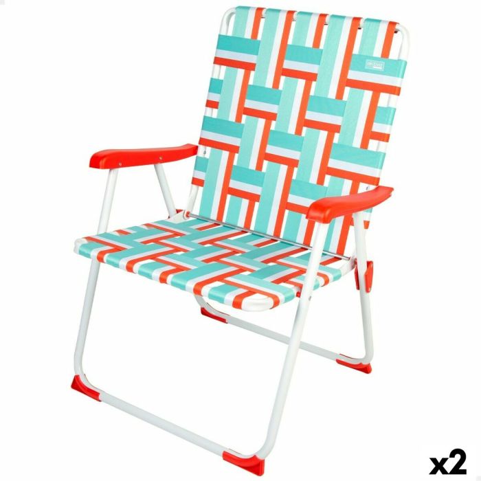 Silla de Playa Aktive 52 x 90 x 56 cm