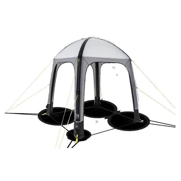 Refugio inflable - KAMPA - AIR Shleter 200 - 2 x 2 m - Gris y negro 2 Refugio inflable - KAMPA - AIR Shleter 200 - 2 x 2 m - Gris y negro 2