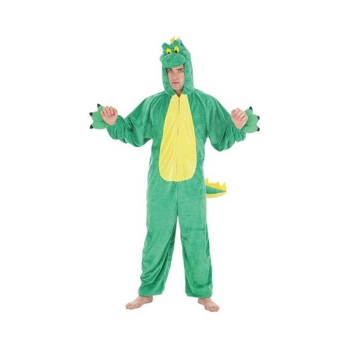 Disfraz adulto dino verde talla l