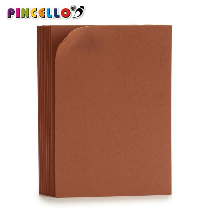 10 Láminas Goma Eva Marrón 20x30 cm - Pincello (24 Unidades) 2 10 Láminas Goma Eva Marrón 20x30 cm - Pincello (24 Unidades) 2