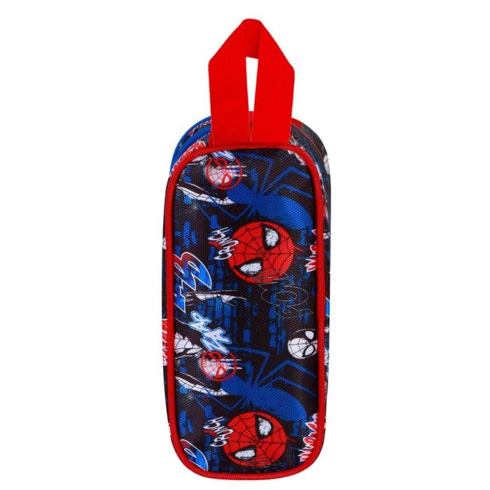 Marvel Spiderman Estuche Portatodo 3D Doble Wall Rojo con Relieve y Doble Compartimento 2 Marvel Spiderman Estuche Portatodo 3D Doble Wall Rojo con Relieve y Doble Compartimento 2