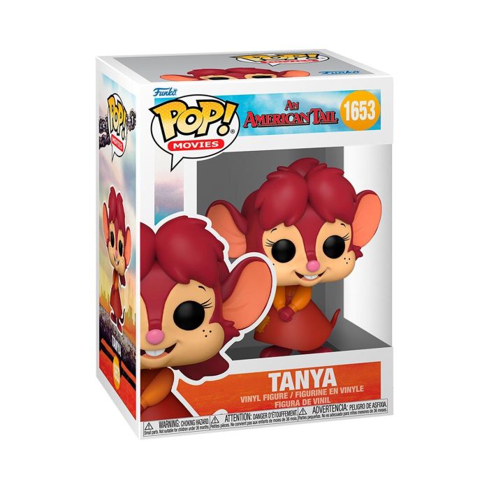 Funko Pop! 81203 Figura Tanya de 'Un Cuento Americano' (An American Tail) 9 cm Altura - Colección Animación +3 Años 1 Funko Pop! 81203 Figura Tanya de 'Un Cuento Americano' (An American Tail) 9 cm Altura - Colección Animación +3 Años 1