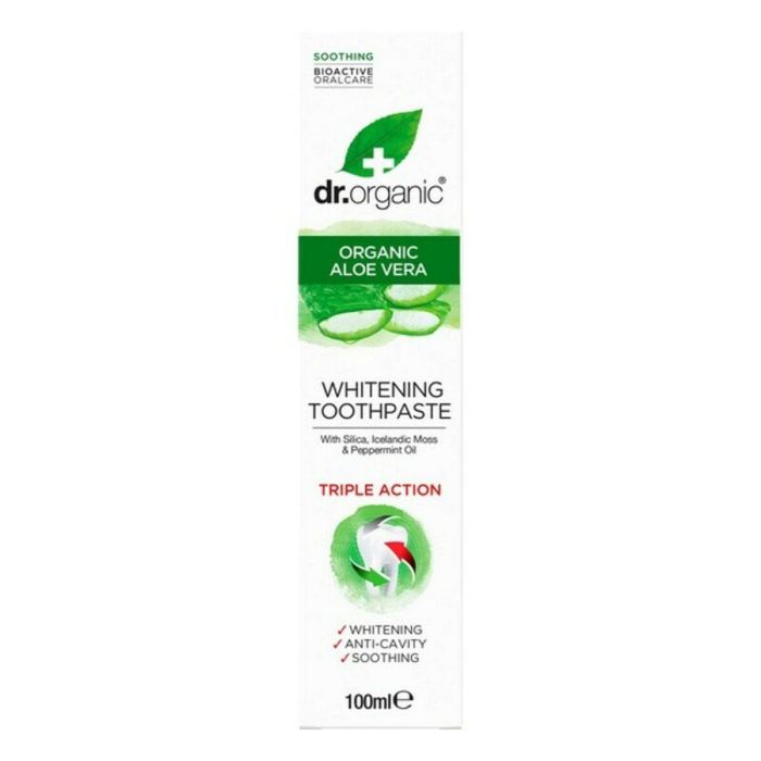 Dr. Organic Aloe Vera Pasta De Dientes 3