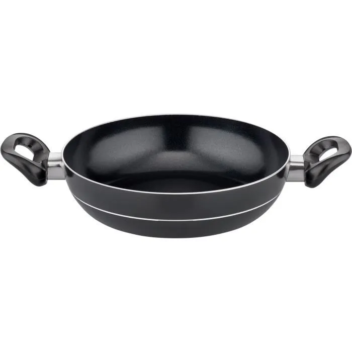 GSW GSW4005643158800 Batería de Cocina MILANO NERO, 15 Piezas, Aluminio Macizo, Negro, Inducción 4