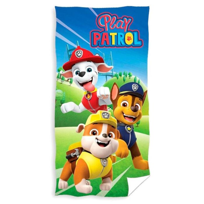 Paw Patrol Toalla de microfibra Patrulla Canina 70x140cm 100% poliéster