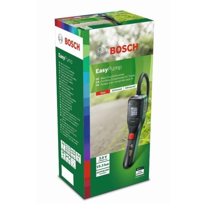 Bomba de aire comprimido EASY PUMP 150 Psi - BOSCH - 0603947000 1 Bomba de aire comprimido EASY PUMP 150 Psi - BOSCH - 0603947000 1