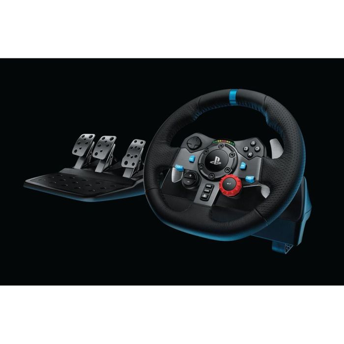 Logitech G29 Driving Force Volante y Pedales, Retroalimentación de Fuerza para PC, PlayStation 5, PS4 y PS3, USB Alámbrico 3 Logitech G29 Driving Force Volante y Pedales, Retroalimentación de Fuerza para PC, PlayStation 5, PS4 y PS3, USB Alámbrico 3