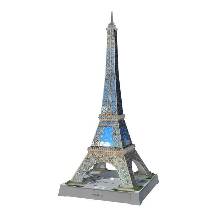 Ravensburger Puzzle 3D Torre Eiffel con luz LED 216 piezas 3