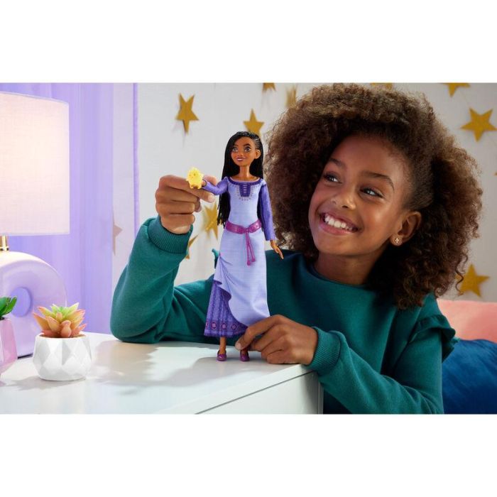 Mattel Hxj19 Muñeca de Moda Disney Wish Asha Cantarina: Canta 30s de su Canción en Español con Figura Star y Conjunto de Moda 2 Mattel Hxj19 Muñeca de Moda Disney Wish Asha Cantarina: Canta 30s de su Canción en Español con Figura Star y Conjunto de Moda 2