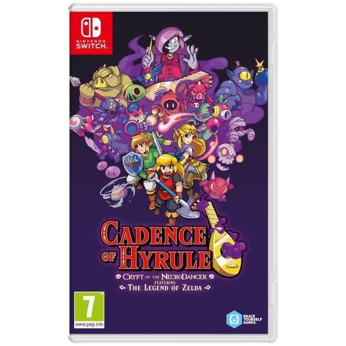 Nintendo Cadence of Hyrule - Crypt of the NecroDancer Featuring The Legend of Zelda - Juego + DLC para Nintendo Switch Nintendo Cadence of Hyrule - Crypt of the NecroDancer Featuring The Legend of Zelda - Juego + DLC para Nintendo Switch