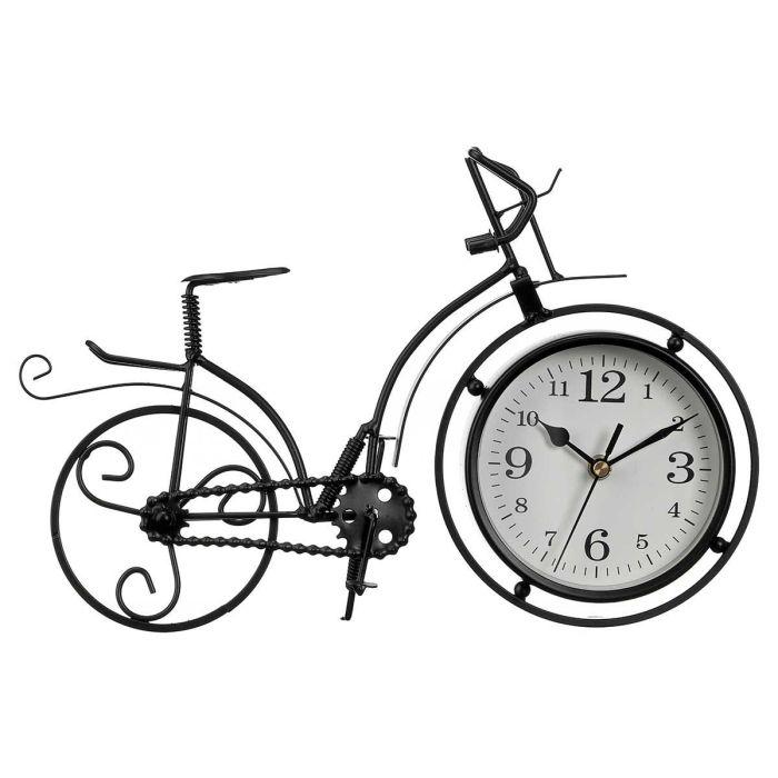 Reloj Forja Bicicleta Negro 22,5Cm Giftdecor (4 Unidades) 1 Reloj Forja Bicicleta Negro 22,5Cm Giftdecor (4 Unidades) 1