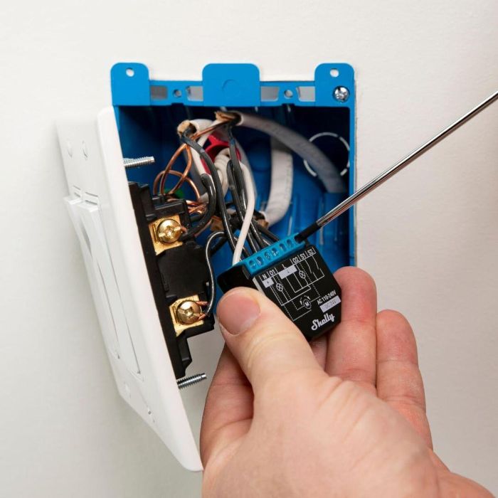 Shelly Módulo switch Wi-Fi BT Plus 2PM 13