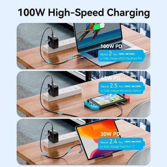Cable USB-C Vention CTLLF 1 m 2 Cable USB-C Vention CTLLF 1 m 2