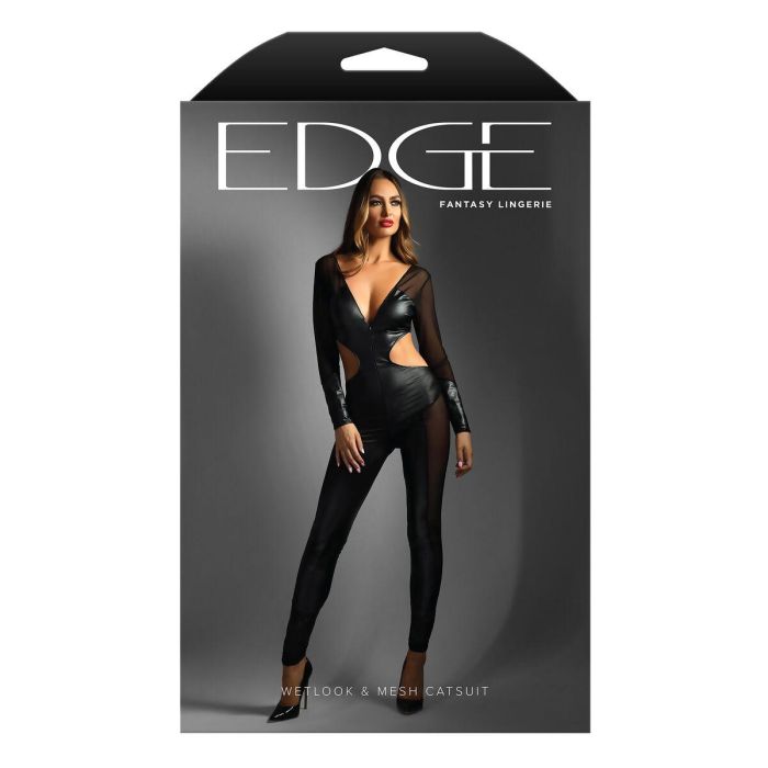 Body de cuerpo entero Fantasy Lingerie Negro L/XL Body de cuerpo entero Fantasy Lingerie Negro L/XL