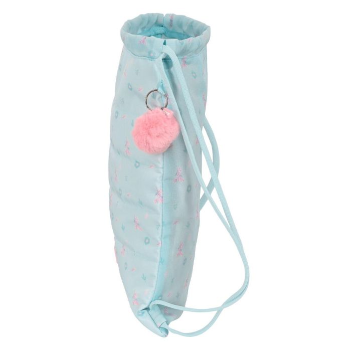 Bolsa Mochila con Cuerdas Moos Garden Turquesa 2