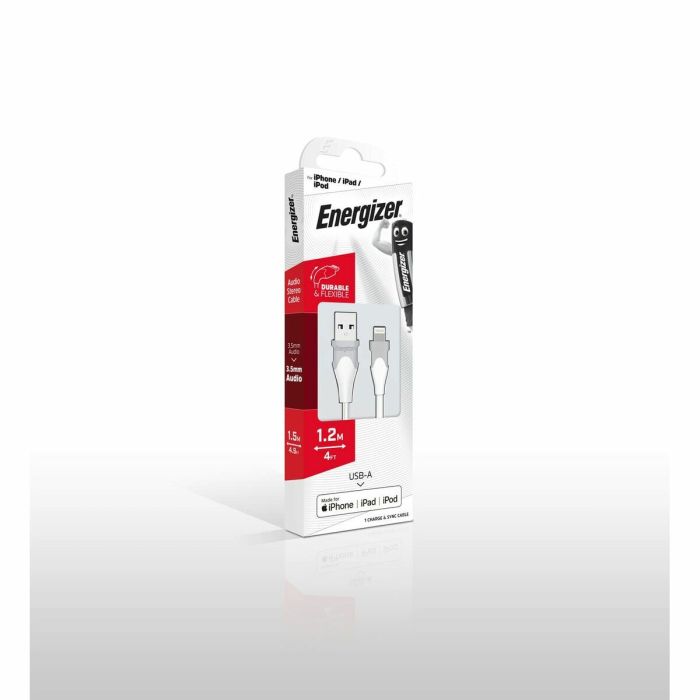 Cable Lightning Energizer C610LGWH 1 Cable Lightning Energizer C610LGWH 1