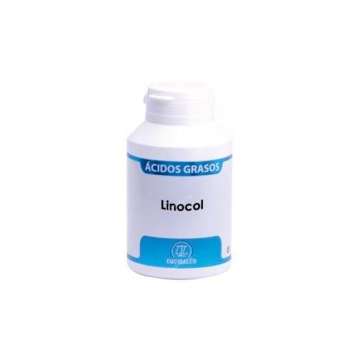 EQUISALUD Linocol Aceite de Lino 180 Perlas. Regula el Colesterol y Triglicéridos, Salud Cardiovascular