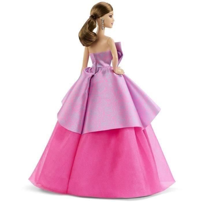 Barbie JBJ07 Muñeca Feliz Cumpleaños Rosa 33 cm con Certificado y Soporte - Ideal Niños 6-10 Años 2 Barbie JBJ07 Muñeca Feliz Cumpleaños Rosa 33 cm con Certificado y Soporte - Ideal Niños 6-10 Años 2