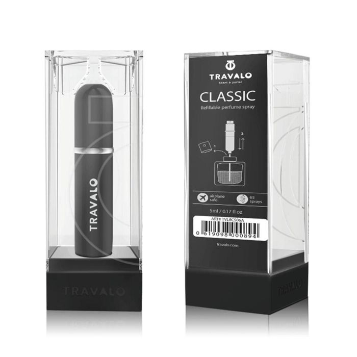 Atomizador Recargable Travalo Classic HD 5 ml Negro 1