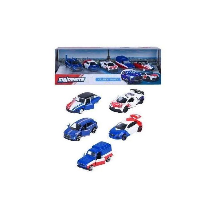 Majorette Pack Regalo Majo French Touch Azul SMO3467452077948 - Coche Juguete Niños 3 Años+