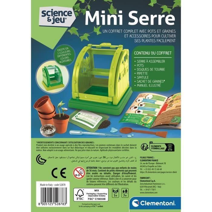 Mini invernadero botánico CLEMENTONI 5 Mini invernadero botánico CLEMENTONI 5