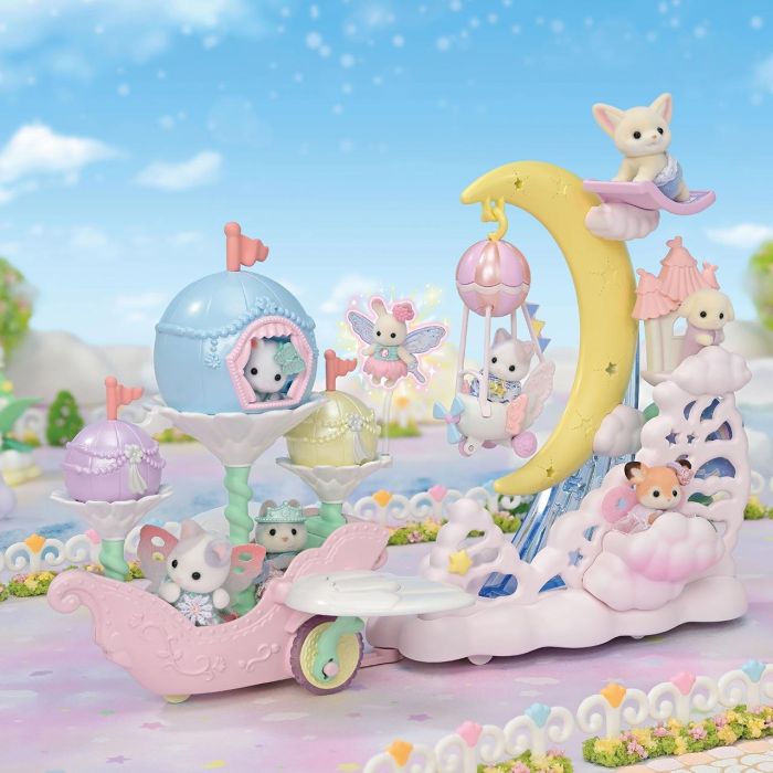 Sylvanian Families 5827 Barco Fantasía Floral con Figura de Bebé 4 Sylvanian Families 5827 Barco Fantasía Floral con Figura de Bebé 4