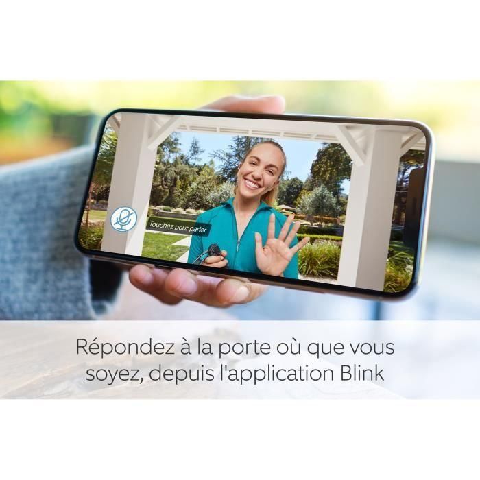 Kit de timbre con video Blink BLANCO 3 Kit de timbre con video Blink BLANCO 3
