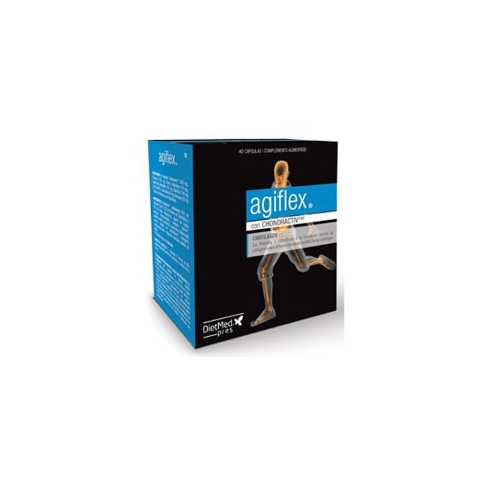 DIETMED Agiflex 40 Cápsulas, Suplemento para Articulaciones, Lubricación y Salud Articular con Colágeno y Ácido Hialurónico