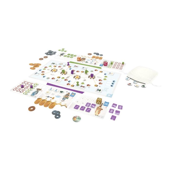 Funforge Tokaido Duo TKDDUOSP01 Juego de Mesa para 2 Jugadores, Temática de Viaje por Japón 1