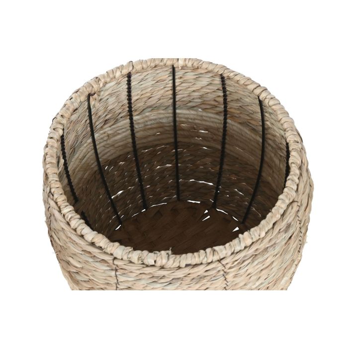 Macetero Urban DKD Home Decor Marron Claro Marron 36 x 31 x 36 cm Set de 3 (4 Unidades) 3 Macetero Urban DKD Home Decor Marron Claro Marron 36 x 31 x 36 cm Set de 3 (4 Unidades) 3
